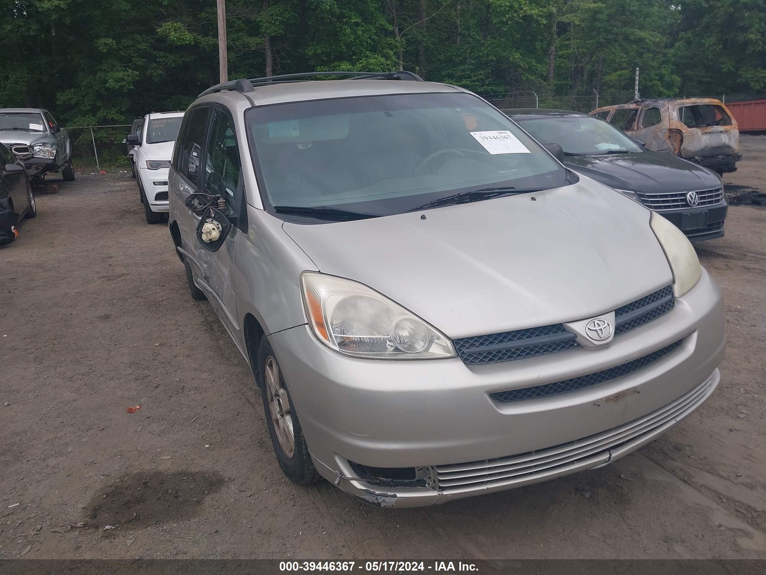 TOYOTA SIENNA 2004 5tdza23c94s072923