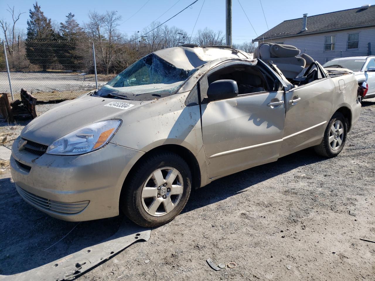 TOYOTA SIENNA 2005 5tdza23c95s261296