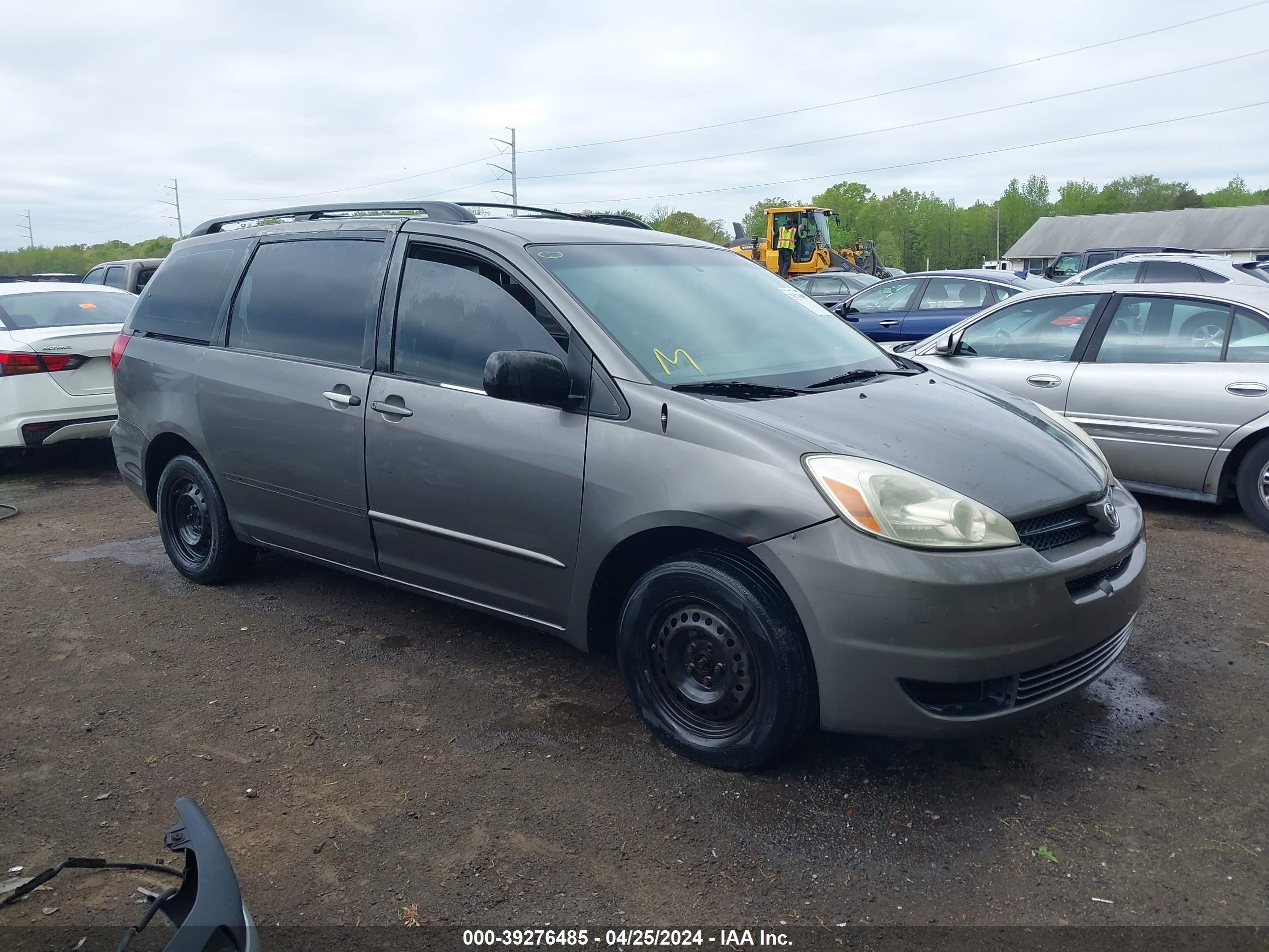 TOYOTA SIENNA 2005 5tdza23c95s280382