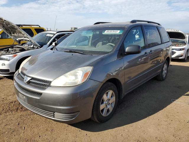 TOYOTA SIENNA CE 2005 5tdza23c95s325515