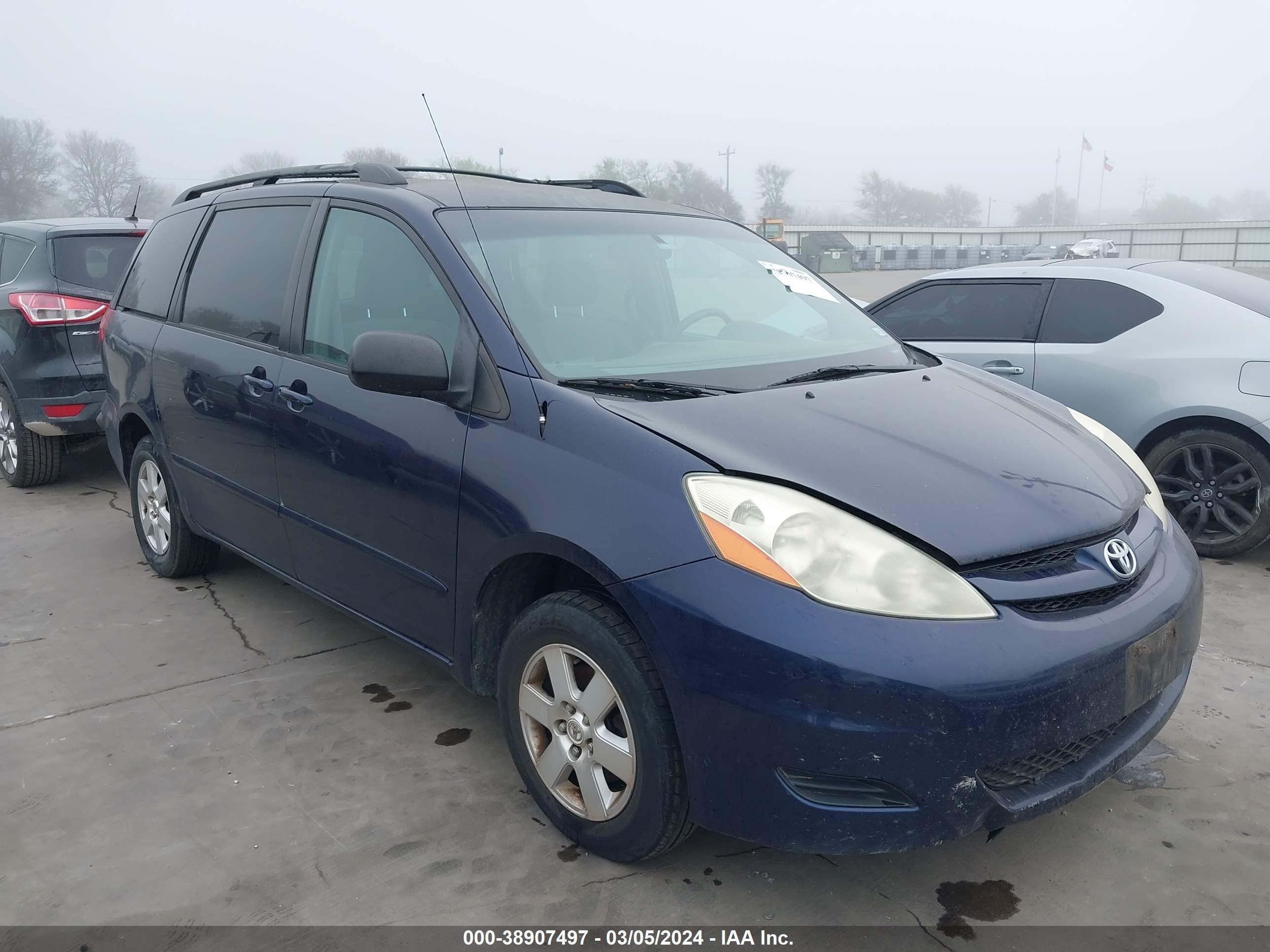 TOYOTA SIENNA 2006 5tdza23c96s392486