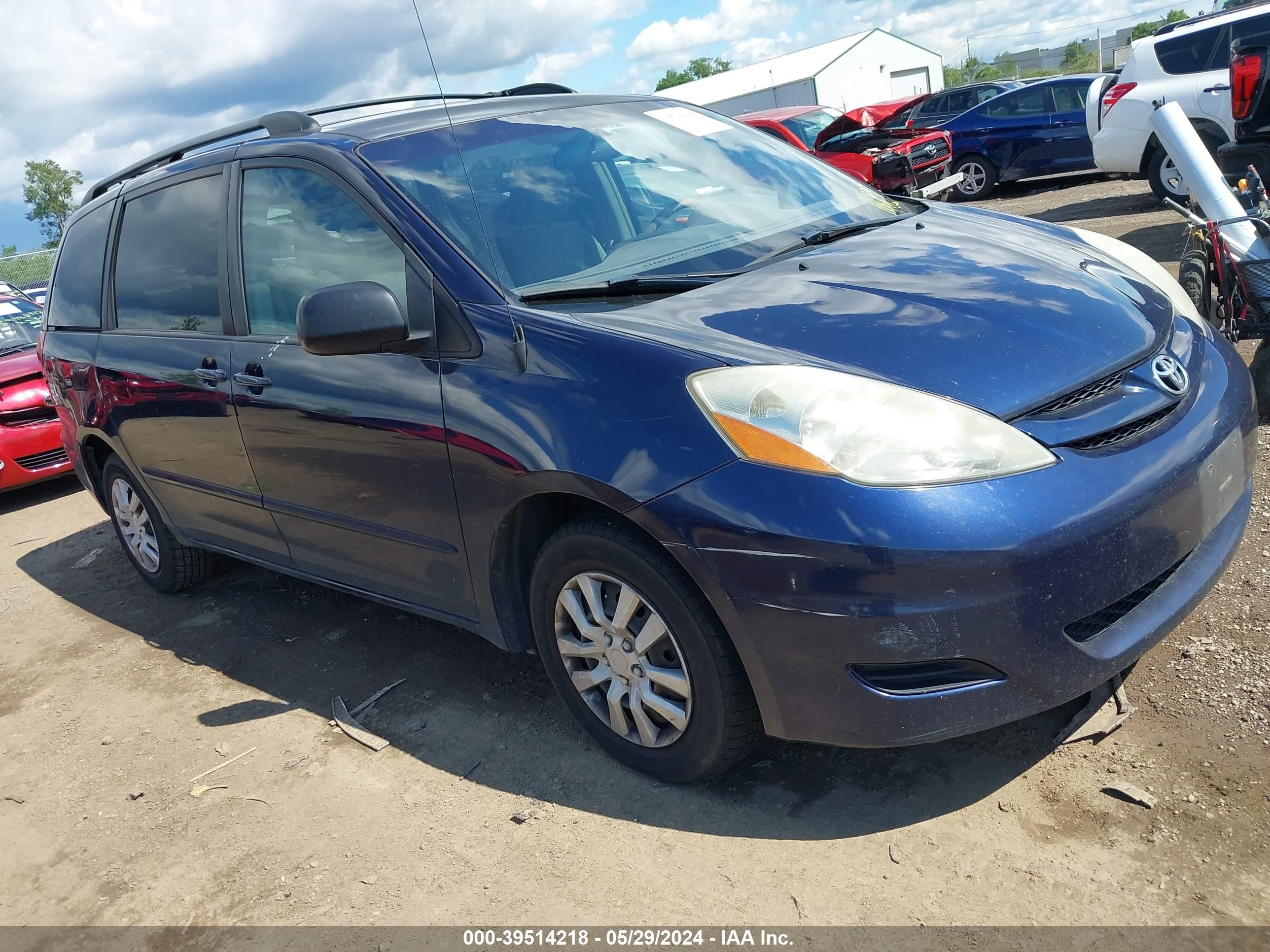 TOYOTA SIENNA 2006 5tdza23c96s444294