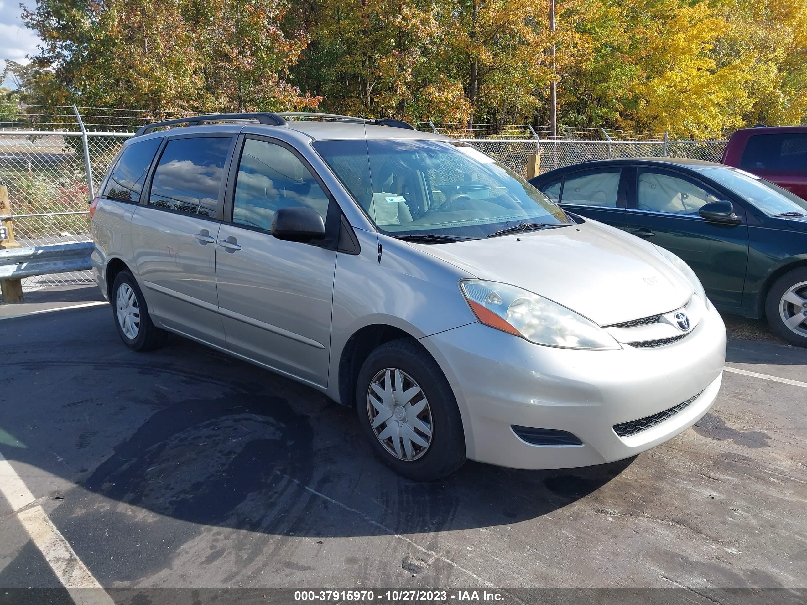 TOYOTA SIENNA 2006 5tdza23c96s452931