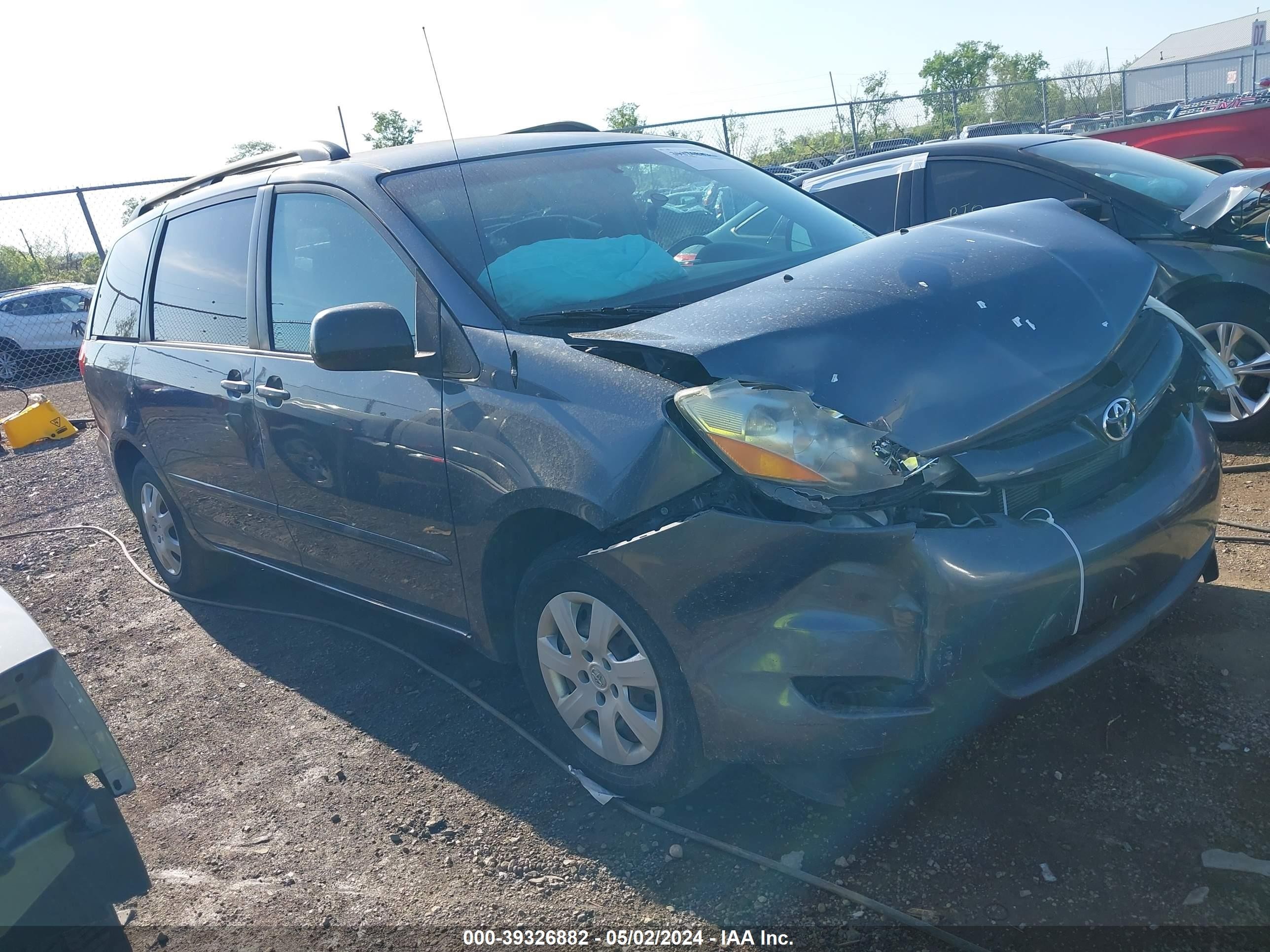 TOYOTA SIENNA 2006 5tdza23c96s470264