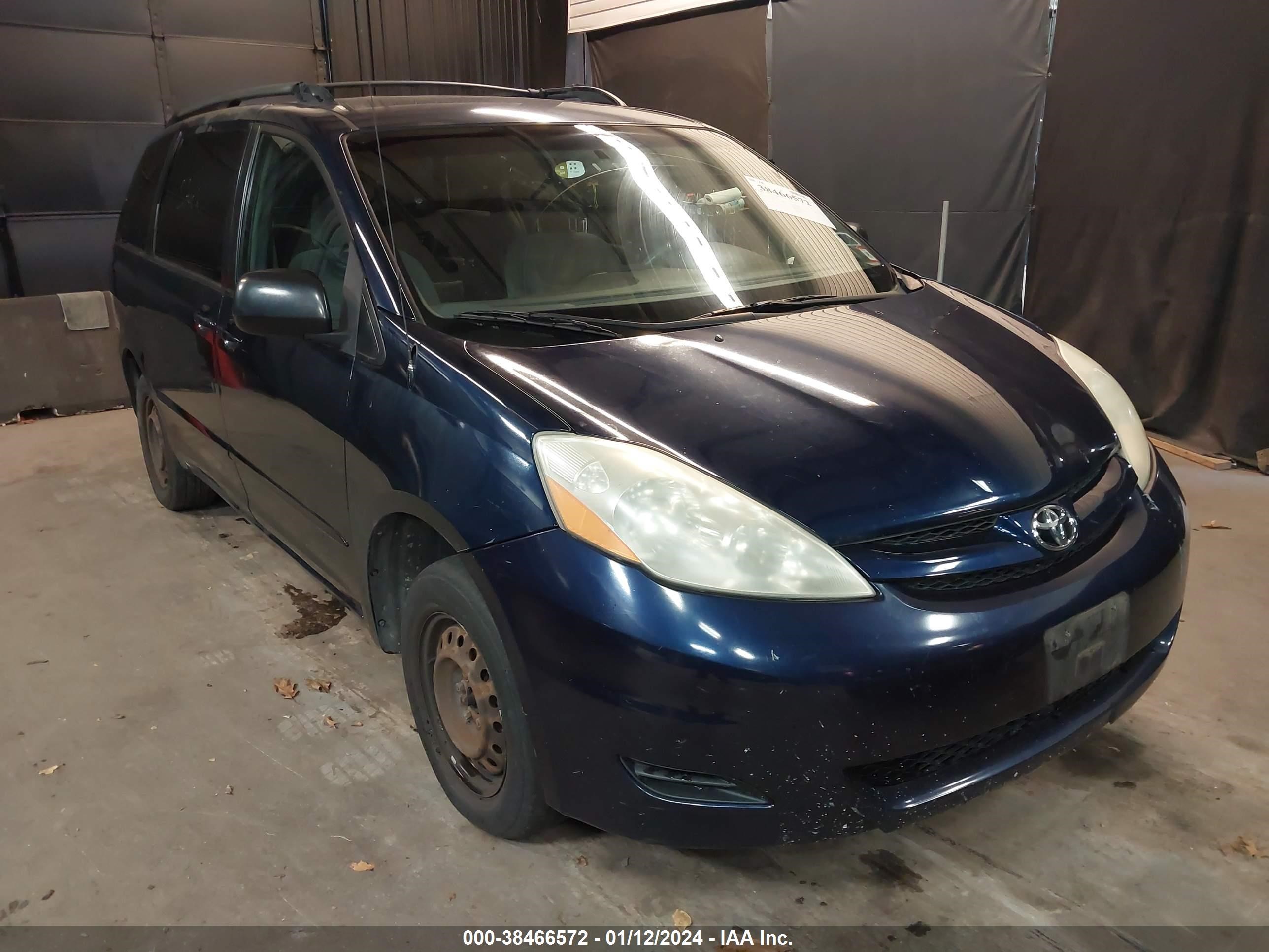 TOYOTA SIENNA 2006 5tdza23c96s471592