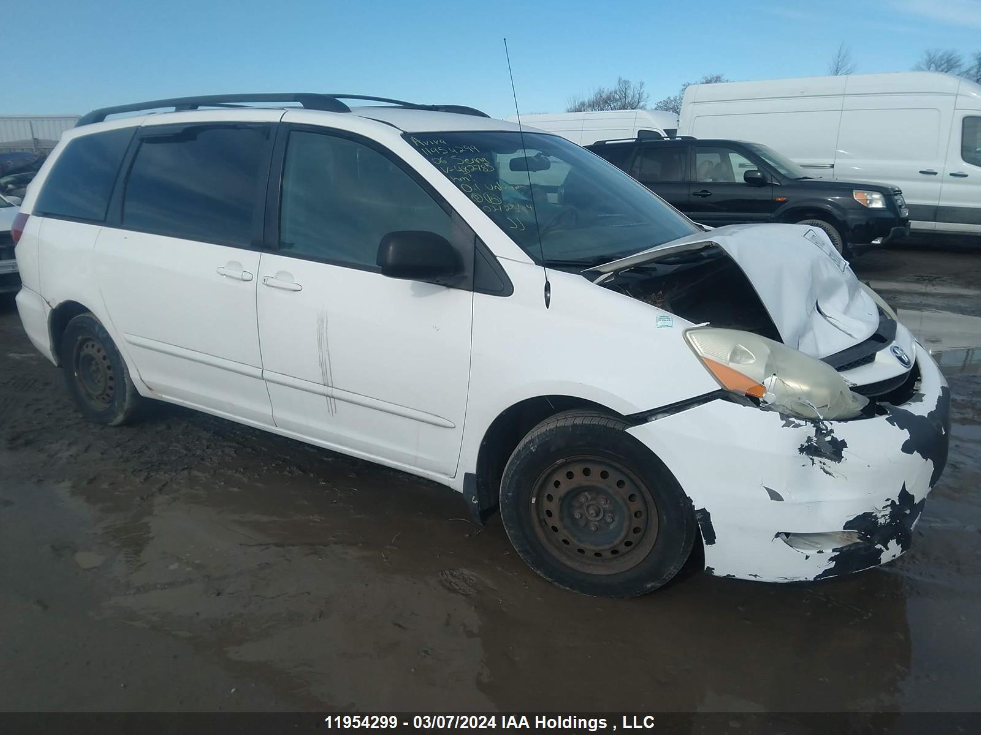 TOYOTA SIENNA 2006 5tdza23c96s482785