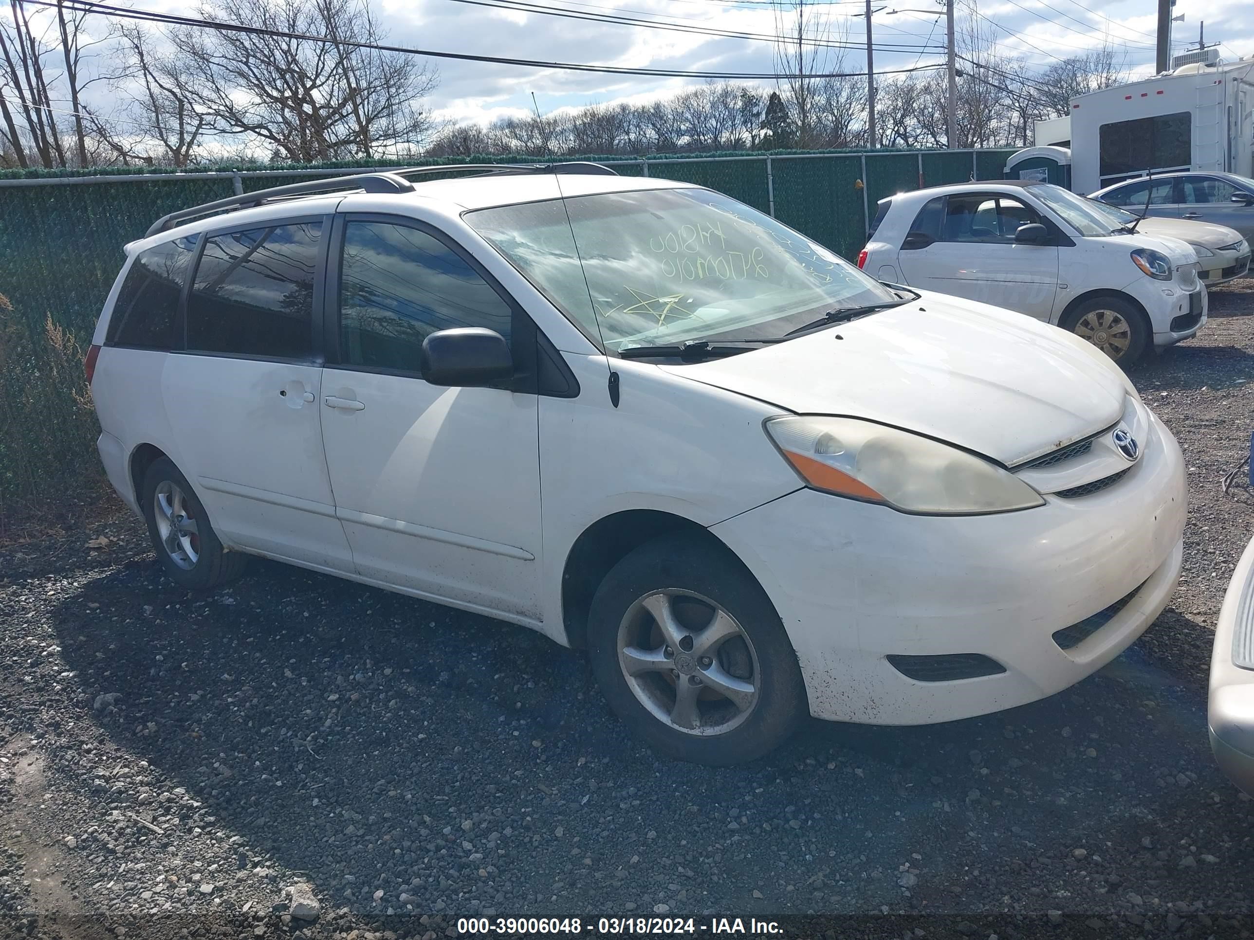 TOYOTA SIENNA 2006 5tdza23c96s525053