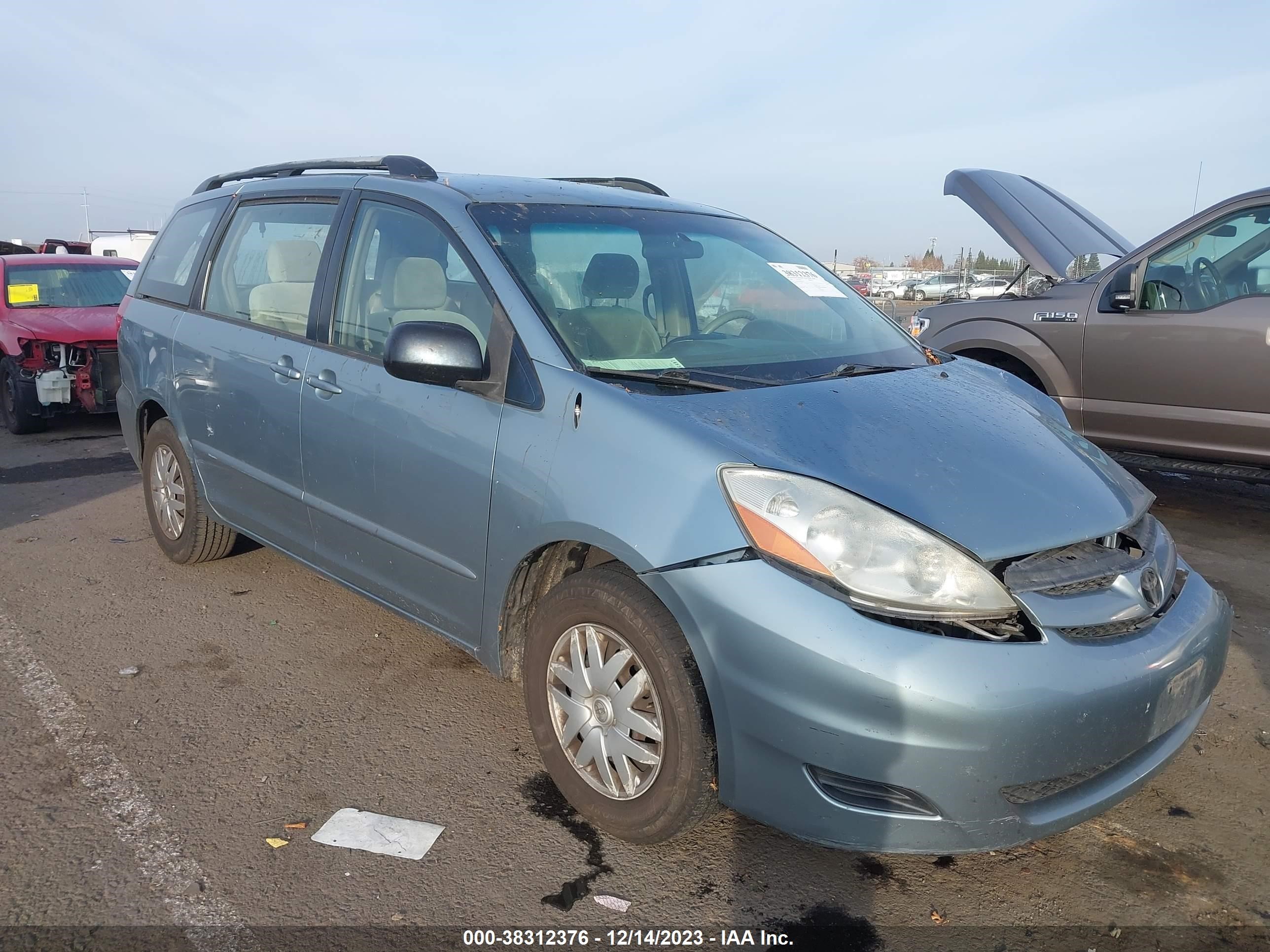 TOYOTA SIENNA 2006 5tdza23c96s562264