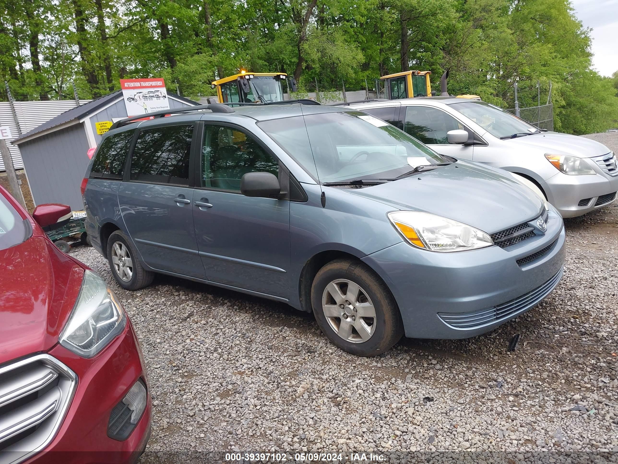 TOYOTA SIENNA 2004 5tdza23cx4s075135