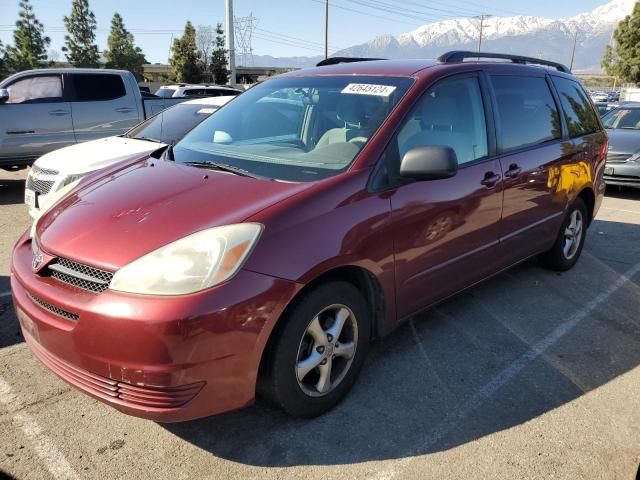 TOYOTA SIENNA CE 2004 5tdza23cx4s135849