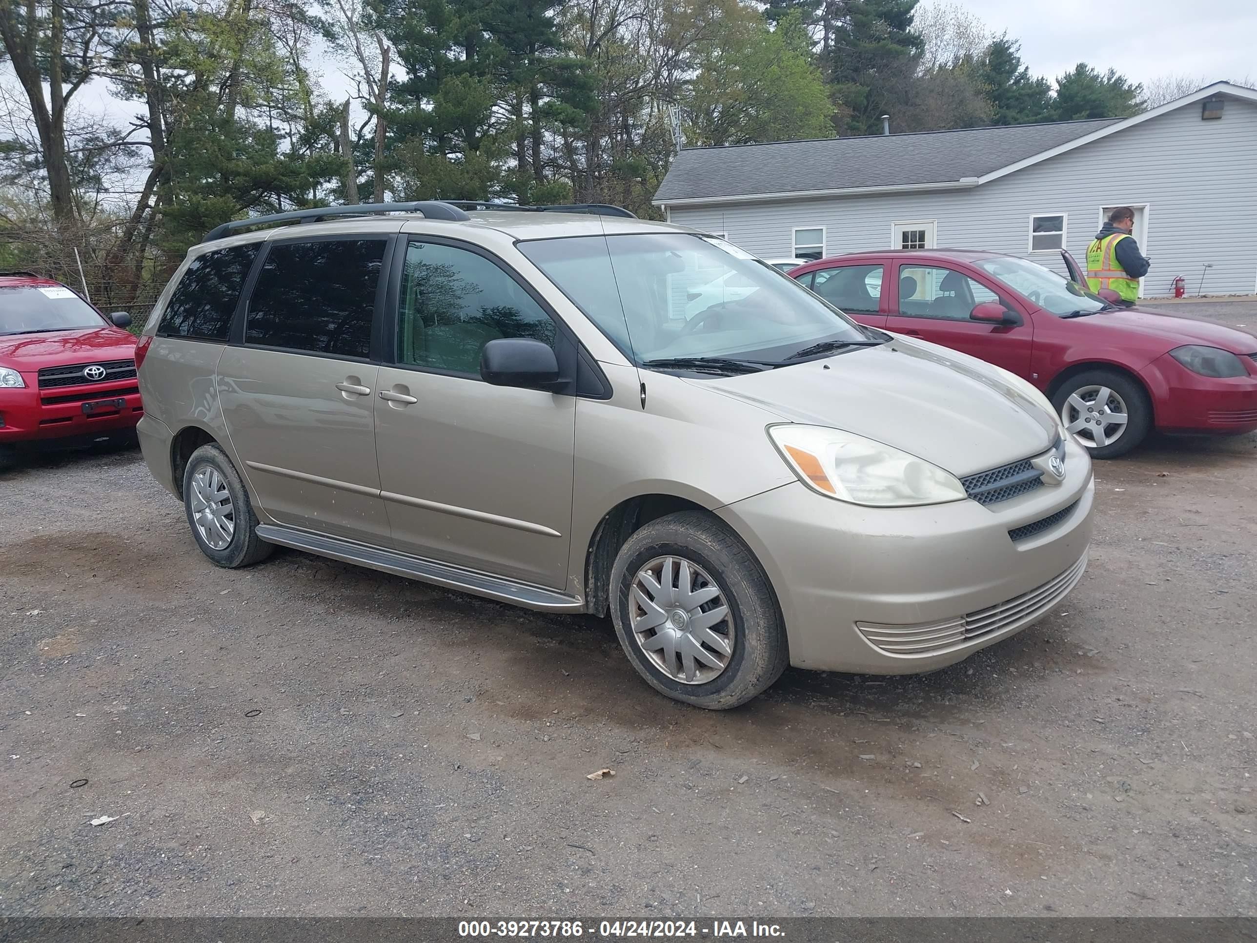 TOYOTA SIENNA 2004 5tdza23cx4s155194