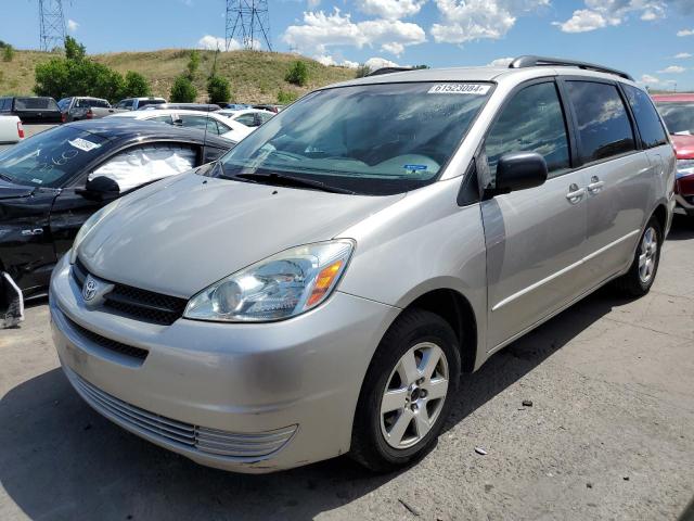 TOYOTA SIENNA CE 2005 5tdza23cx5s310909