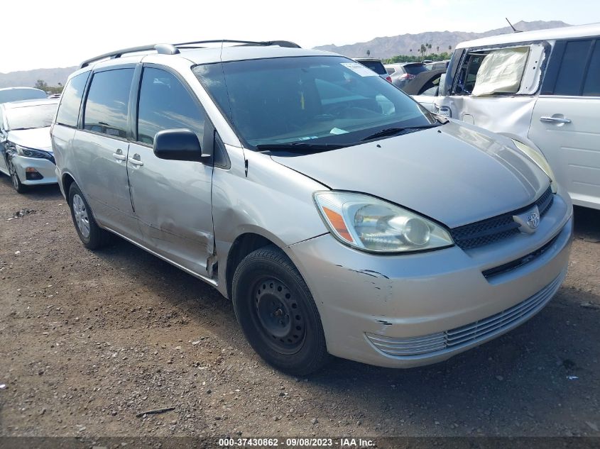 TOYOTA SIENNA 2005 5tdza23cx5s337320