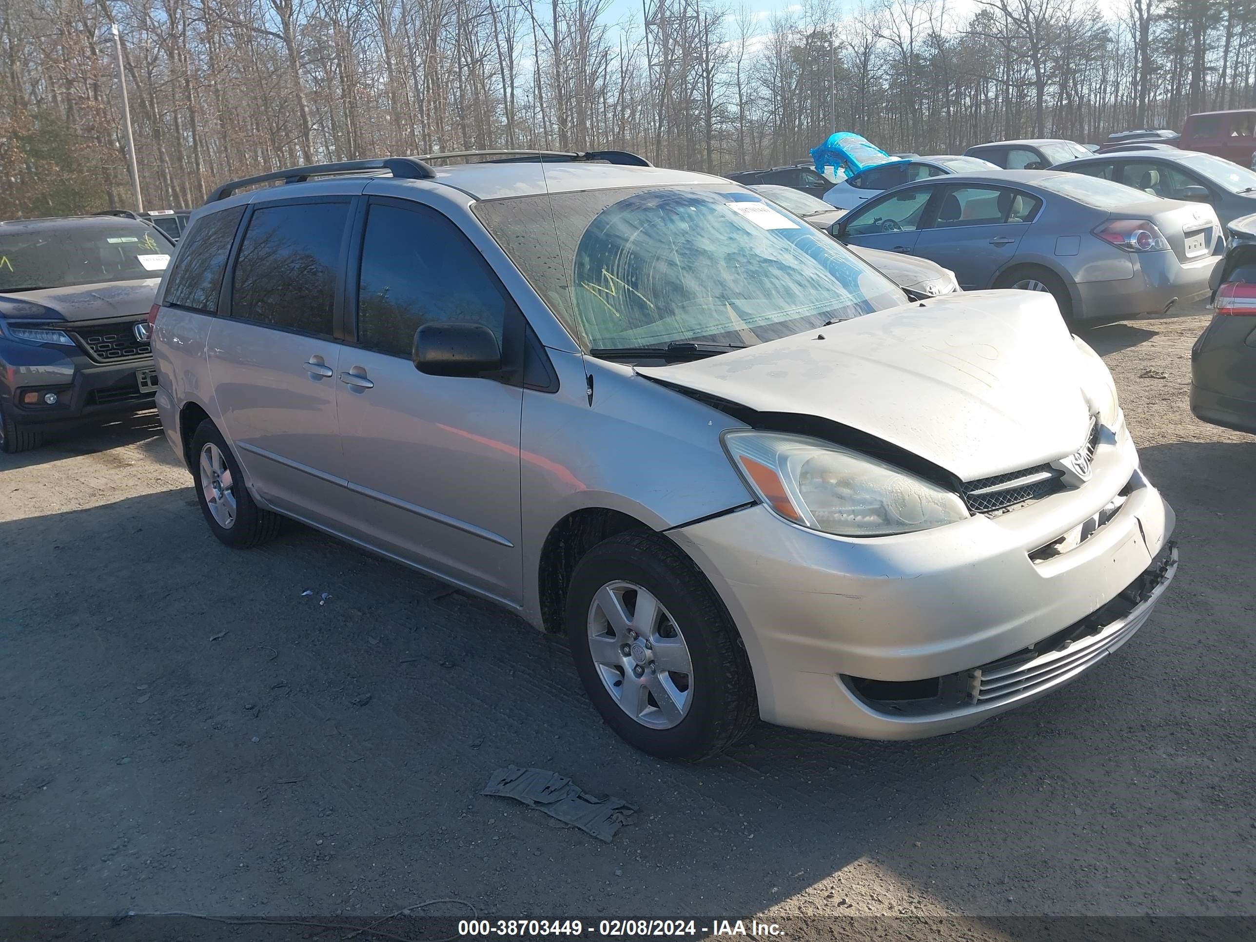 TOYOTA SIENNA 2005 5tdza23cx5s342355