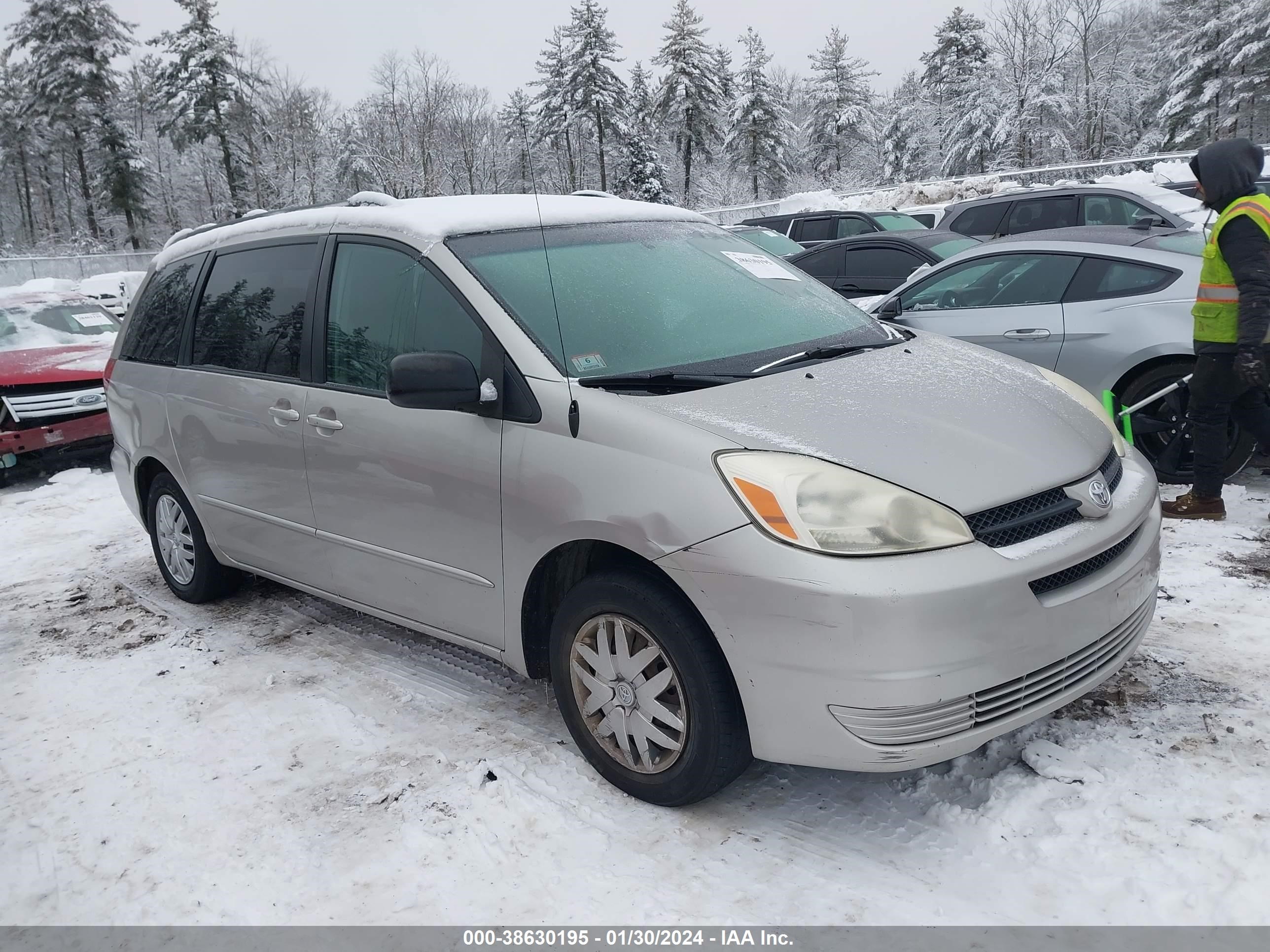 TOYOTA SIENNA 2005 5tdza23cx5s381110