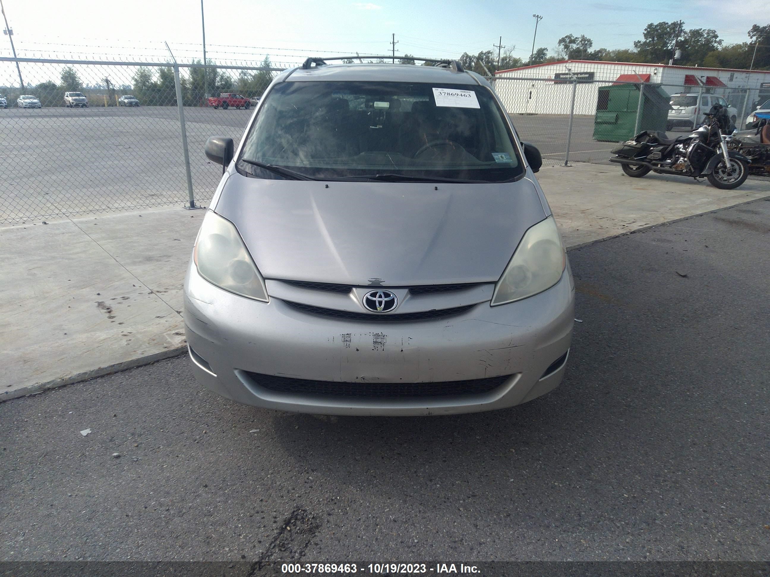 TOYOTA SIENNA 2006 5tdza23cx6s427892