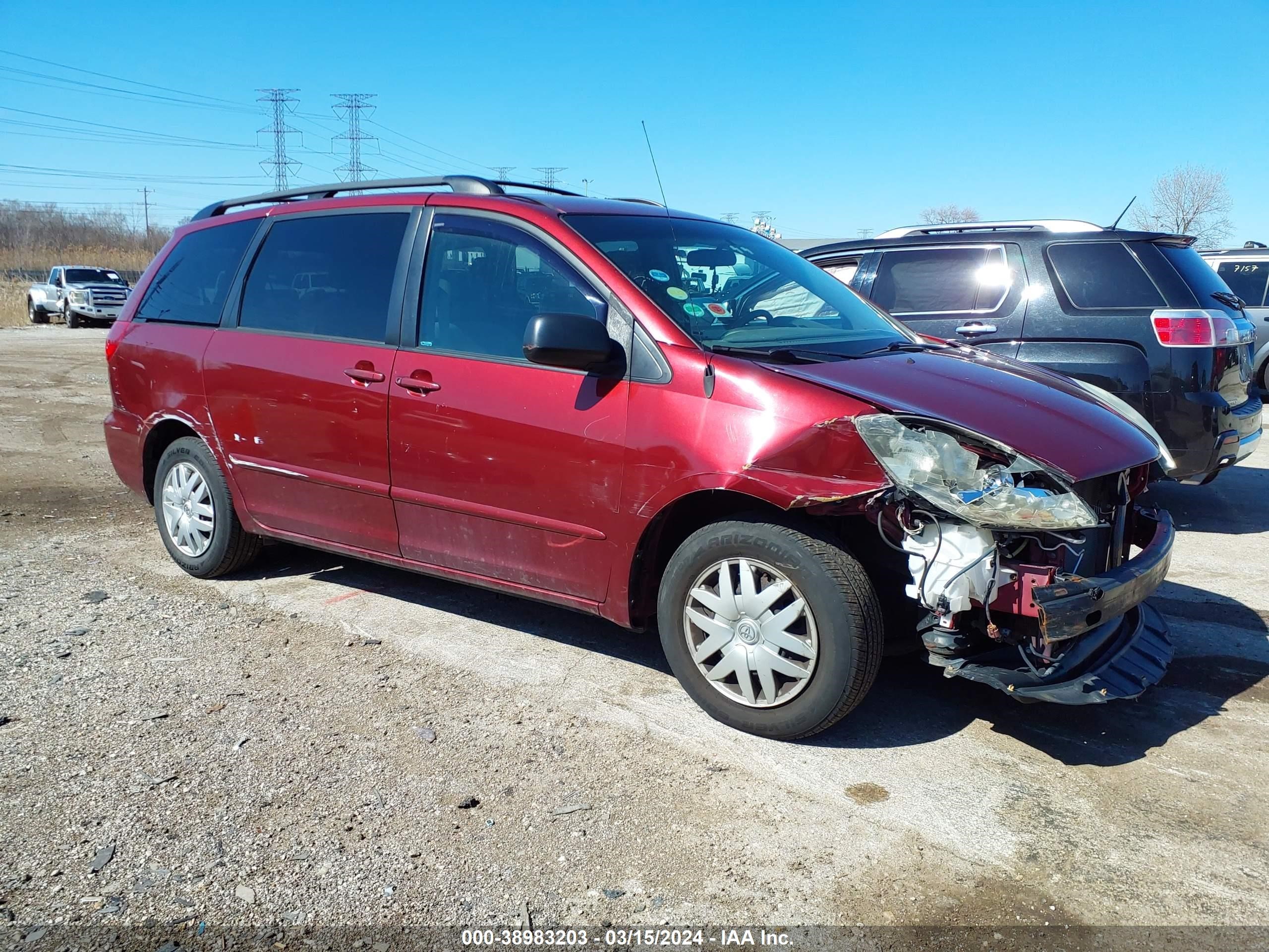 TOYOTA SIENNA 2006 5tdza23cx6s505331