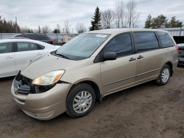 TOYOTA SIENNA CE 2004 5tdza29c54s184142