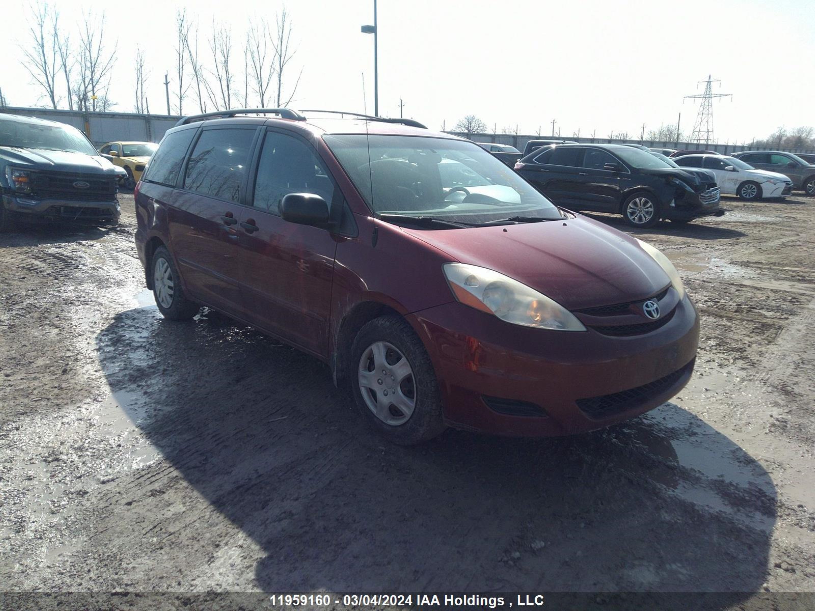 TOYOTA SIENNA 2006 5tdza29c56s476280