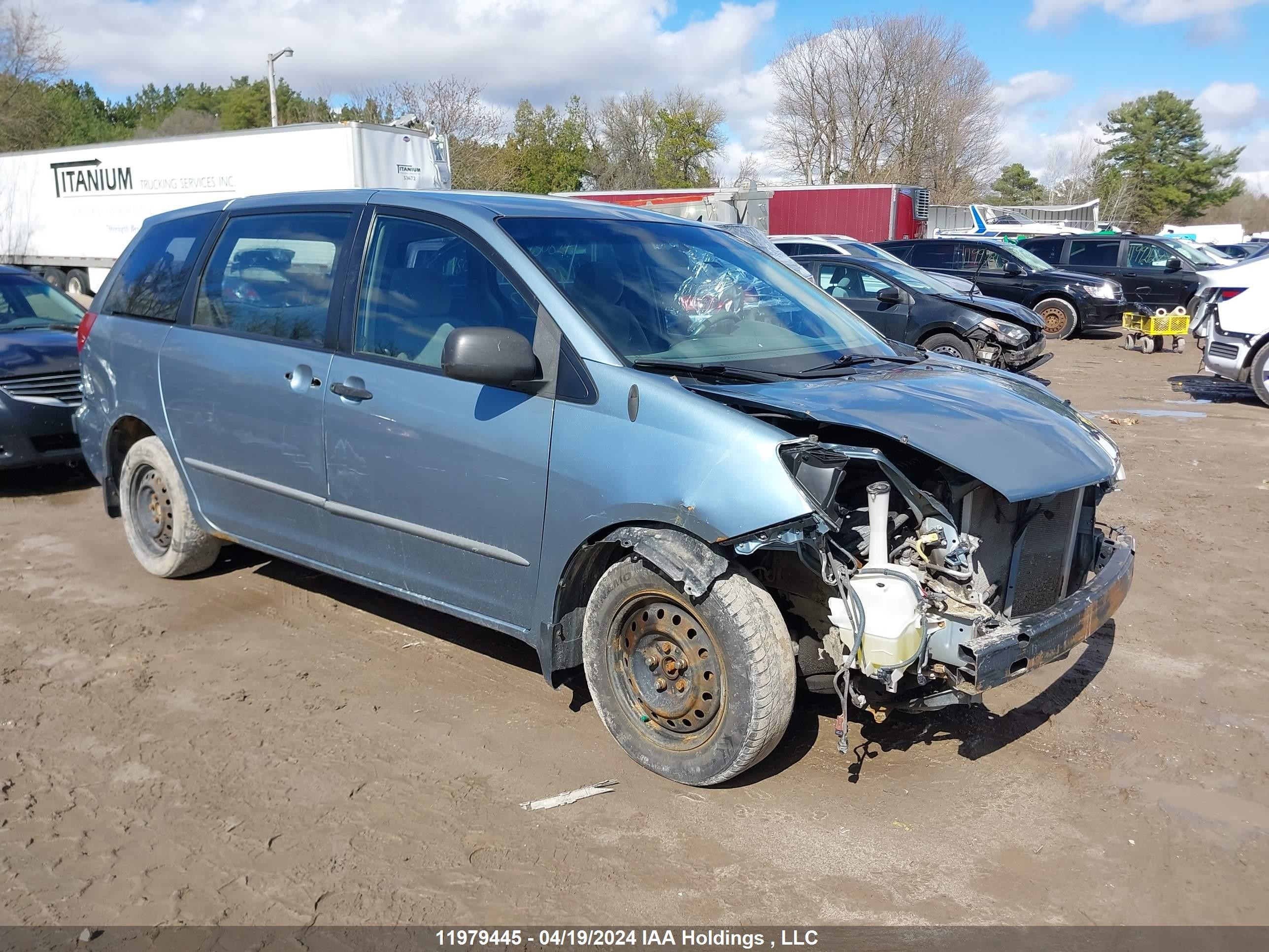 TOYOTA SIENNA 2005 5tdza29c95s290966