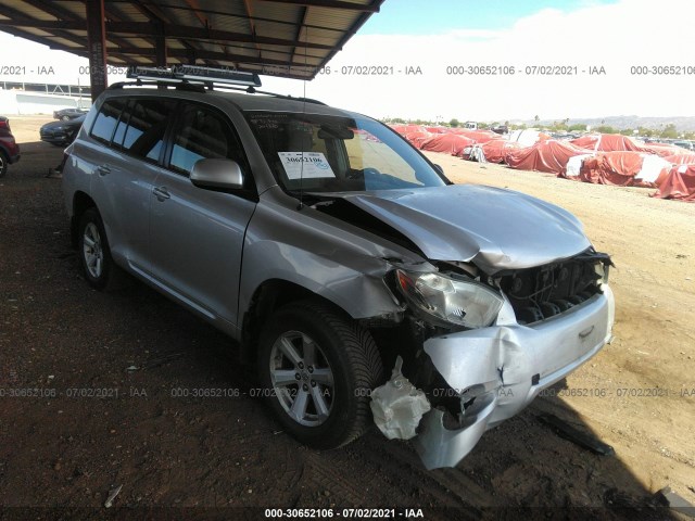 TOYOTA HIGHLANDER 2010 5tdza3eh0as001104