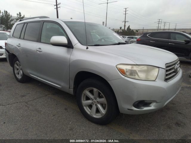 TOYOTA HIGHLANDER 2010 5tdza3eh0as003886