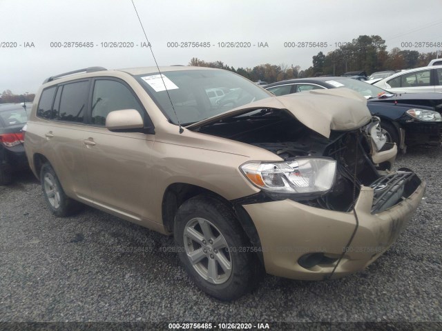 TOYOTA HIGHLANDER 2010 5tdza3eh0as005122