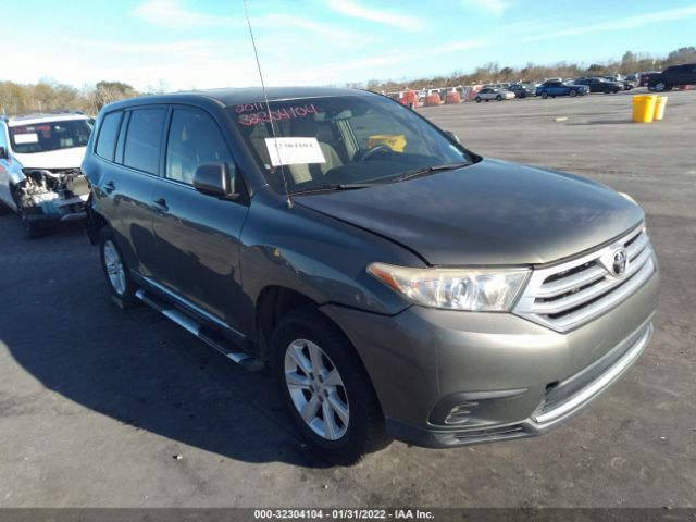 TOYOTA HIGHLANDER 2011 5tdza3eh0bs013691