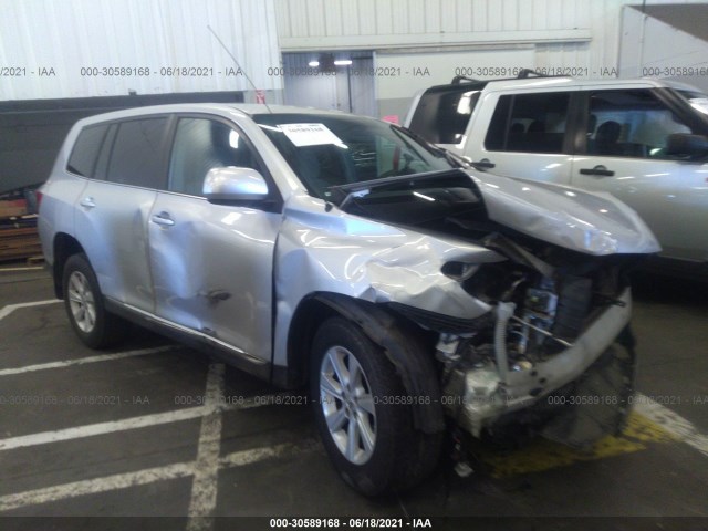 TOYOTA HIGHLANDER 2012 5tdza3eh0cs018830