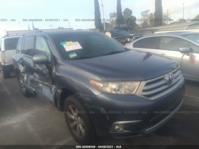 TOYOTA HIGHLANDER 2012 5tdza3eh0cs025955