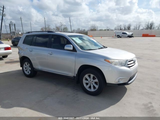 TOYOTA HIGHLANDER 2012 5tdza3eh0cs026152