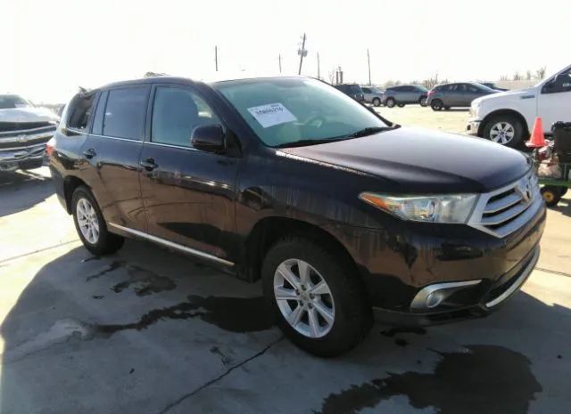 TOYOTA HIGHLANDER 2013 5tdza3eh0ds032793