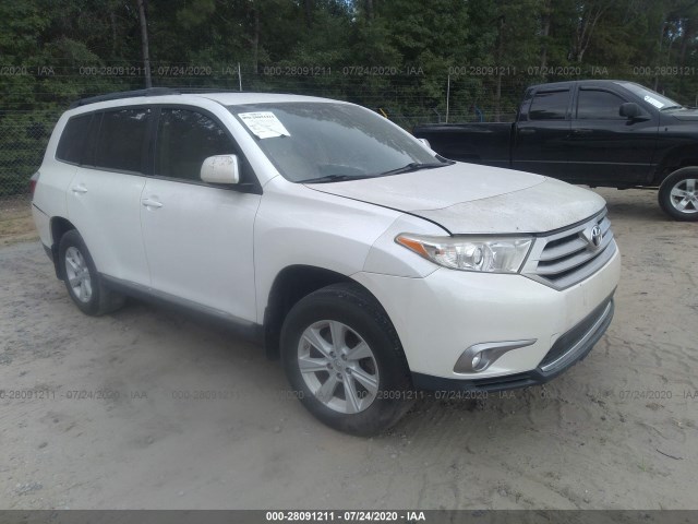 TOYOTA HIGHLANDER 2013 5tdza3eh0ds033863