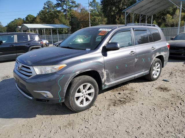 TOYOTA HIGHLANDER 2013 5tdza3eh0ds042157