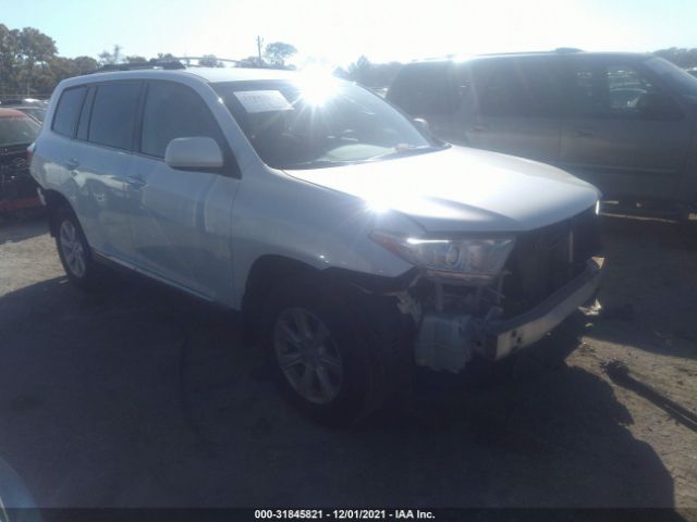 TOYOTA HIGHLANDER 2013 5tdza3eh0ds046564