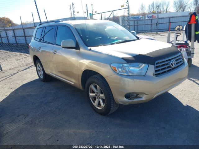 TOYOTA HIGHLANDER 2010 5tdza3eh1as001189