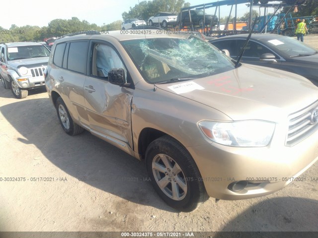 TOYOTA HIGHLANDER 2010 5tdza3eh1as002682