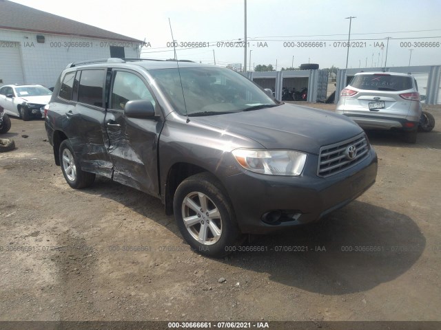 TOYOTA HIGHLANDER 2010 5tdza3eh1as003914