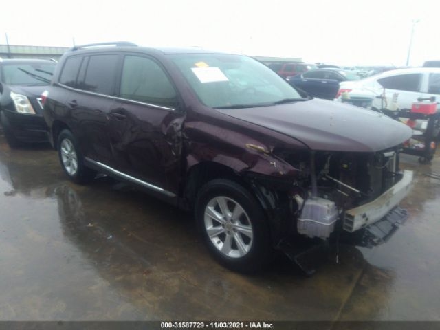 TOYOTA HIGHLANDER 2011 5tdza3eh1bs011366