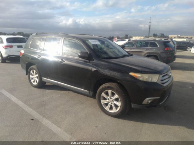 TOYOTA HIGHLANDER 2011 5tdza3eh1bs011965