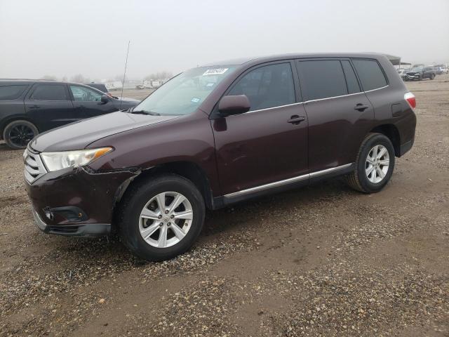 TOYOTA HIGHLANDER 2011 5tdza3eh1bs012114