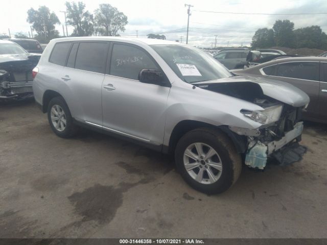 TOYOTA HIGHLANDER 2012 5tdza3eh1cs019193