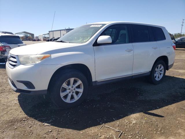 TOYOTA HIGHLANDER 2012 5tdza3eh1cs021753