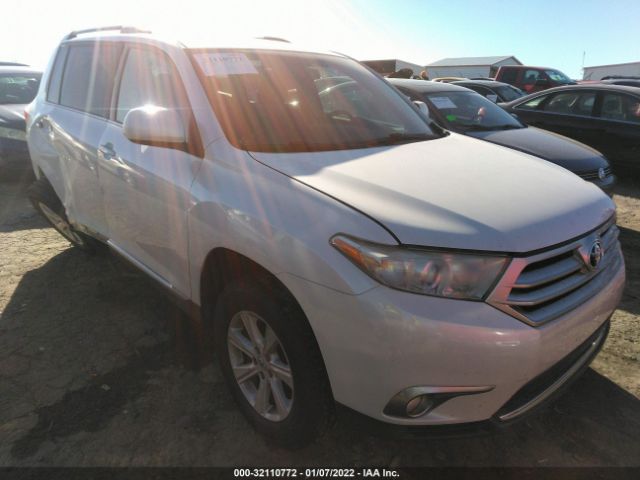 TOYOTA HIGHLANDER 2012 5tdza3eh1cs022191