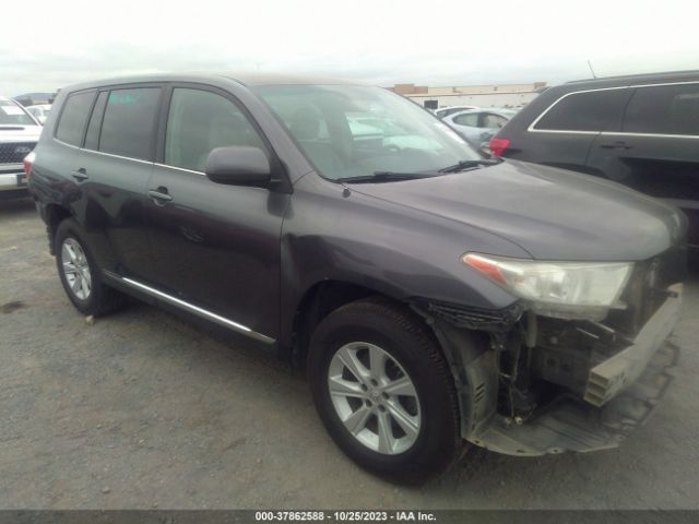 TOYOTA HIGHLANDER 2012 5tdza3eh1cs023731