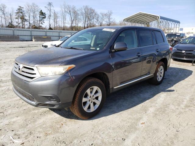 TOYOTA HIGHLANDER 2012 5tdza3eh1cs023907