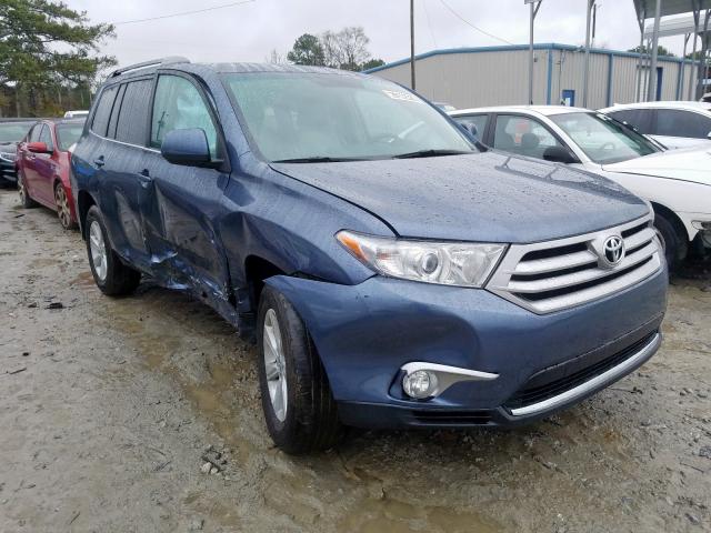 TOYOTA HIGHLANDER 2012 5tdza3eh1cs025432