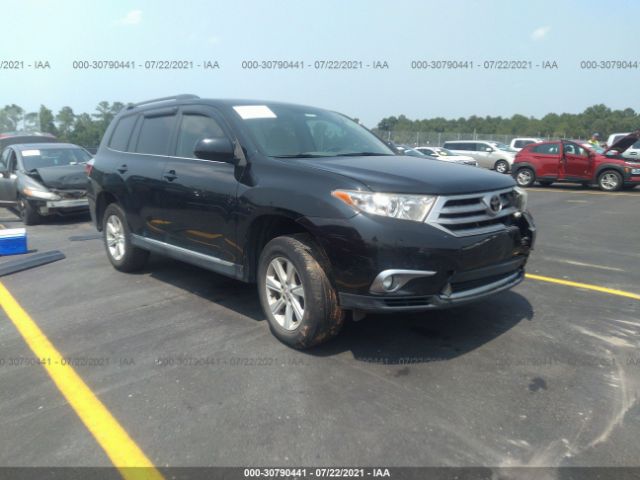 TOYOTA HIGHLANDER 2013 5tdza3eh1ds032706