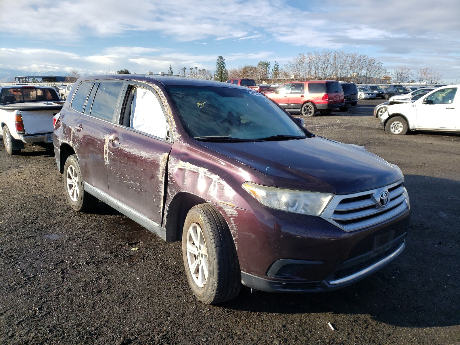 TOYOTA HIGHLANDER 2013 5tdza3eh1ds036769