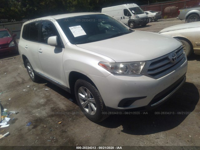 TOYOTA HIGHLANDER 2013 5tdza3eh1ds044547